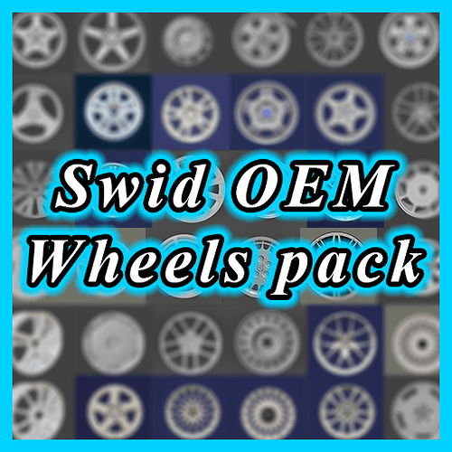 Swid oem wheel pack new version